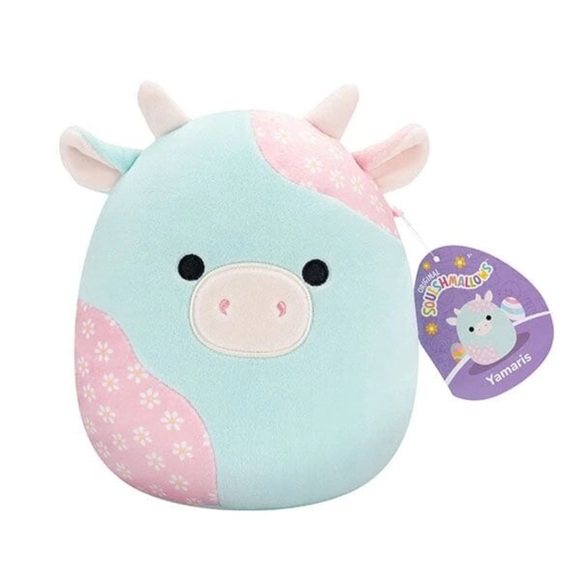 Nwt 8" Yamaris the Easter Cow Squishmallow - Picture 1 of 5
